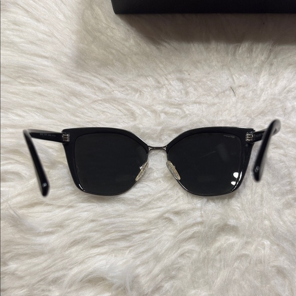 Authentic Prada SPR 56T 1AB0A7 Black Silver - Picture 15 of 16